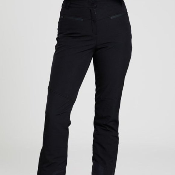 Avalanche Womens High-Waisted Slim Fit Ski Pants - Picture 2 of 12
